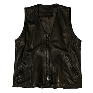 レア ISAMUKATAYAMA BACKLASH イサムカタヤマバックラッシュ leather vest レザー ifsixwasnine kmrii lgb 14th addiction yasuyuki ishii