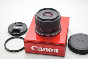 美品★Canon キヤノン RF-S 18-45mm F4.5-6.3 IS STM★おまけ付