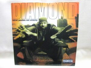 2LP/DIAMOND D - HATRED, PASSIONS AND INFIDELITY/DJ KIYO MIX CD収録 FLOWIN