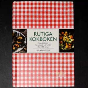 Rutiga kokboken ルティガ・コックボーケン スウェーデン料理 レシピ 基本料理書 2003年発行 家庭料理から特別な料理まで 約1500レシピ