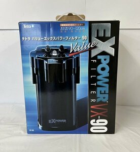 【Tetra/テトラ】バリューエックスパワーフィルター 90 VX-90 観賞魚用外部式フィルター 90～120cm 通電確認済 中古品/kb3259