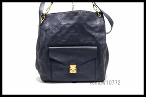 近年モデル希少美中古■LOUIS VUITTON モノグラムアンプラント メティス レザー 2way ハンドバッグ ルイヴィトン■0411rr777-1