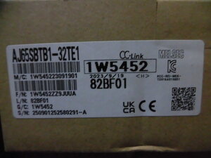 三菱シーケンサー　AJ65SBTB1-32TE1 CC-LINK　出力ユニット 2023年9月19日製造 国内より落札当日発送可 新品 未使用 未開封 ６ヶ月保証