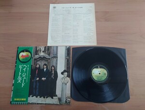 ★ビートルズ The Beatles★ヘイ・ジュード Hey Jude★フォーエバー帯付★LPレコード★中古品★歌詞カード経年汚れ 