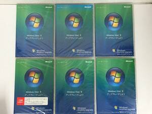 ●○F325 未開封 Microsoft Windows Vista anytime upgrade エニイタイム アップグレード 6本セット○●