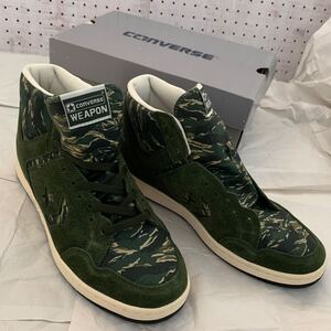 コンバース　converse XLARGE weapon TG-CAMO HI olive US11 / 29cm