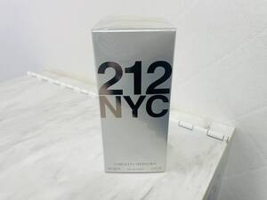 G8021 未開封品 キャロライナ ヘレラ 212 MEN NYC 香水 100ml CAROLINA HERRERA オードトワレ フレグランス