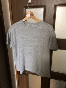 【AURALEE/オーラリー】ALL COTTON T-Shirt size1 GRAY MADE IN JAPAN コットン製 Tシャツ カットソー トップス 霜降りグレー