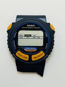 動作未確認　CASIO カシオ JC-11 フェイス のみ 腕時計 時計 デジタルウォッチ JOG&WALK CALORIE デジタル