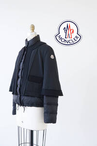 MONCLER S × sacai SOYOKA モンクレール × サカイ サヨカ ダウン ジャケット size 0 1207143