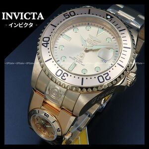 自動巻＆クォーツ★オールゴールド INVICTA Pro Diver 45817　インビクタ　プロダイバー　グランドダイバー