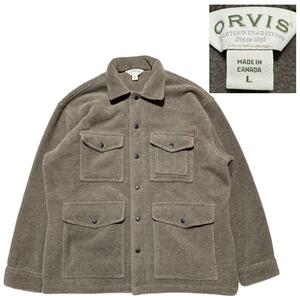 【00s】カナダ製　ORVIS オービス　マッキーノジャケット　フリース