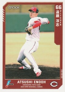 EPOCH 2023 NPB 遠藤淳志 375 レギュラーカード