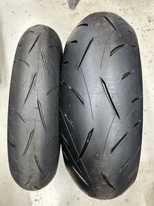 DUNLOP ROADSPORT2 120/70ZR17 180/55ZR17 新車外し　ダンロップ 