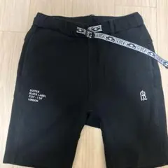 DUFFER BLACK LABEL ショートパンツ サイズS 黒