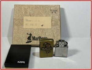 116【ZIPPO★ジッポー】【マルボロ Marlboro 1997懸賞品　カウボーイエンブレム】コレクション品 着火未確認　当時もの