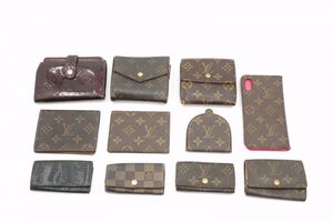 1円〜 ルイ ヴィトン 二つ折り 財布 11点セット まとめ売り モノグラム ダミエ LV サイフ iPhone コイン キーケース Louis Vuitton 0514k