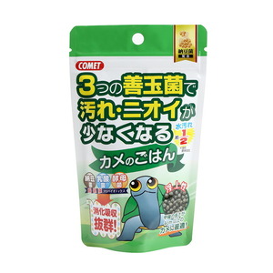 （まとめ買い）イトスイ コメット カメのごはん 納豆菌 40g＋10g カメ用フード 〔×10〕