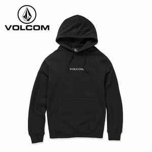 ★VOLCOM ボルコム〓裏起毛パーカー〓M 新品 ブラック 定価9680円 A4132323