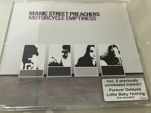 レア【CDシングル・CDS】92年 全英17位 再発盤「Motorcycle Emptiness」Manic Street Preachers （マニック・ストリート・プリチャーズ）