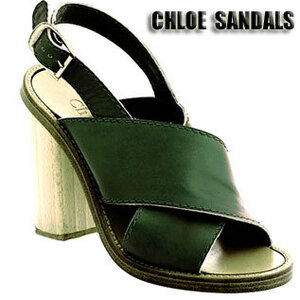 CHLOE Halter Slingback SANDALS other-48 black／クロエ　バックストラップ　サンダル　ブラック