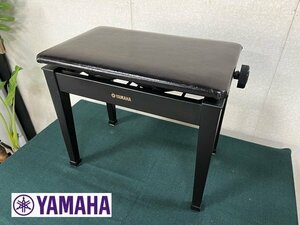 §綺麗【YAMAHA ヤマハ 　エレクトーン/ピアノイス 高さ調節可能 鍵盤楽器 キーボード オルガン 椅子 デジタルピアノ 】P06427