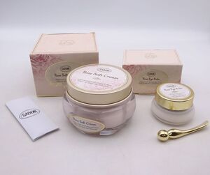 F★サボン sabon 2点セット フローラルソフトクリーム 80ml アイバーム 15ml★