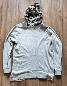 PACSUN パーカー　フーディ グレー