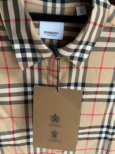 プレゼントに！現行新品タグ付　BURBERRY バーバリー ヴィンテージチェック ストレッチコットンツイル 長袖シャツ コットン 