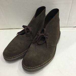 【Clarks クラークス 】61357739 Desert Boot デザート ブーツ ダークブラウン スウェード 2406oki h