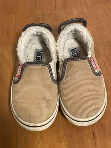 vans バンズ　スリッポン　キッズ　16.0cm　中古