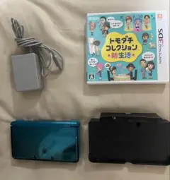 ニンテンドー3DS 本体 + 充電器 + トモダチコレクション新生活