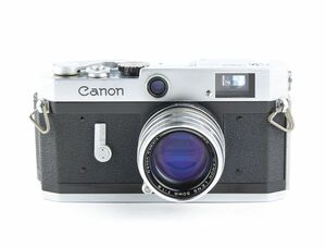 07077cmrk Canon P ポピュレール + CANON LENS 50mm F1.8 レンジファインダー 標準レンズ ライカ Lマウント