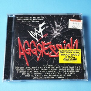 [bcb]/ 未開封品 CD /『WWF AGGRESSION』/ レスラーテーマ曲、プロレス、RUN-DMC、SNOOP、MACK10、C-MURDER、他