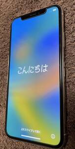 【送料無料】　SIMフリー　 iPhoneX　 ホワイト　 256GB　アイホン