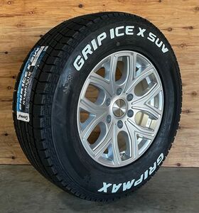 訳あり 送料無料 150系 プラド等 PREMIX 飛車 GRIPMAX ICE-X SUV 2022年製 265/65R17 112T スタッドレス4本セット価格