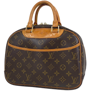 ルイ・ヴィトン Louis Vuitton トゥルーヴィル ボストンバッグ 手提げ ハンドバッグ モノグラム ブラウン M42228 レディース 【中古】