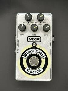 MXR ZW38 Zakk Wylde Black Label Chorus Guitar Effects Pedal