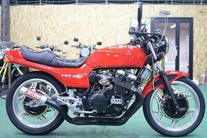 昭和57年2月/国内物/CBX400F/赤ソリッド/リペイント済/フレーム塗装/綺麗な車両/BEET/ワルツ機械/アールズ/エンジンOH済/絶好調/マーシャル