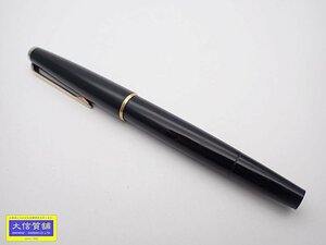 MONTBLANC モンブラン 万年筆 420 ペン先14K ブラックｘゴールド 中古B- 【送料無料】 D-2223