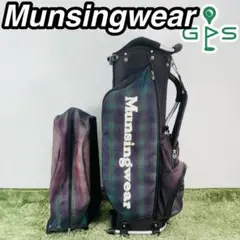 Munsingwear マンシングウェア キャディバッグ スタンド式 アルミ