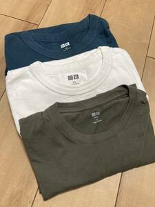 【N】◇【私物】UNIQLO Tシャツ 三枚セット