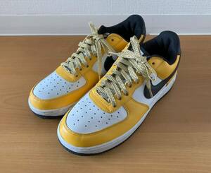 NIKE/ナイキ AIR FORCE 1 26.5cm エアフォース1 イエロー ホワイト 306353-102