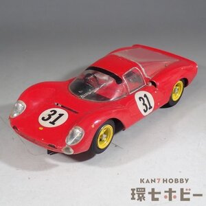 1WT27◆⑦当時物 メーカー不明 1/24?1/32? フェラーリ?ディーノ? スロットカー 動作未確認 ジャンク/さかつう COX レベル コグレ 送:-/60