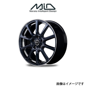 MID ラピッドパフォーマンス ZX10 アルミホイール 4本 MPV LY3P(18×7.5J 5-114.3 INSET38 ADブルー)RAPID PERFORMANCE