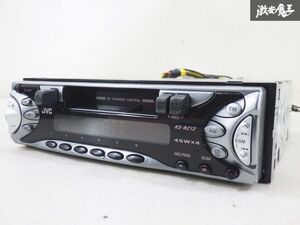 JVC 汎用 1DIN カセット テープ デッキ チューナー オーディオ 音響 デッキ KS-RZ12 即納 在庫有 棚A-3-3