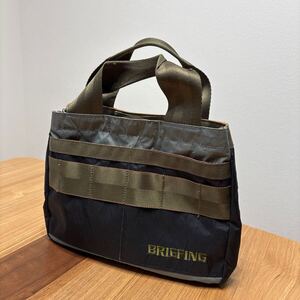 BRIEFING ブリーフィング トートバッグ GOLF バッグ カーキ CLASSIC CART TOTE グリーン ブラックBLACK カートバッグ