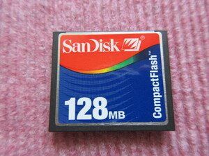 Sun Disk Compact Flash 128MB メモリーカード　 ★中古・税/送料込み★