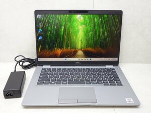 ☆1円☆第10世代☆DELL☆LATITUDE 5310☆Core i5 1.70GHz/16GB/SSD256GB/高解像度1920x1080/無線/Bluetooth/カメラ/Office/Win11☆