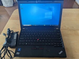 Lenovo ThinkPad x230 Windows10 Pro ssd240GB メモリ12GB Corei5 3320M 初期化済み 簡易動作確認済み